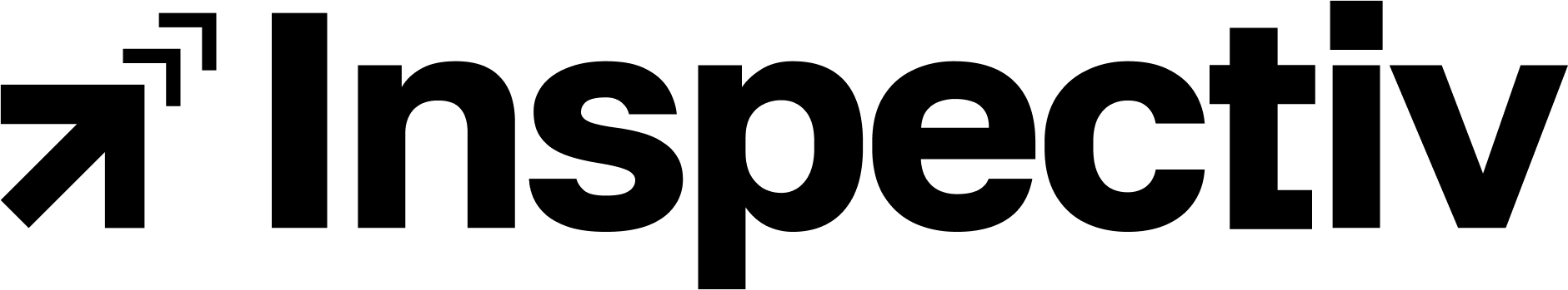 Inspectiv logo black
